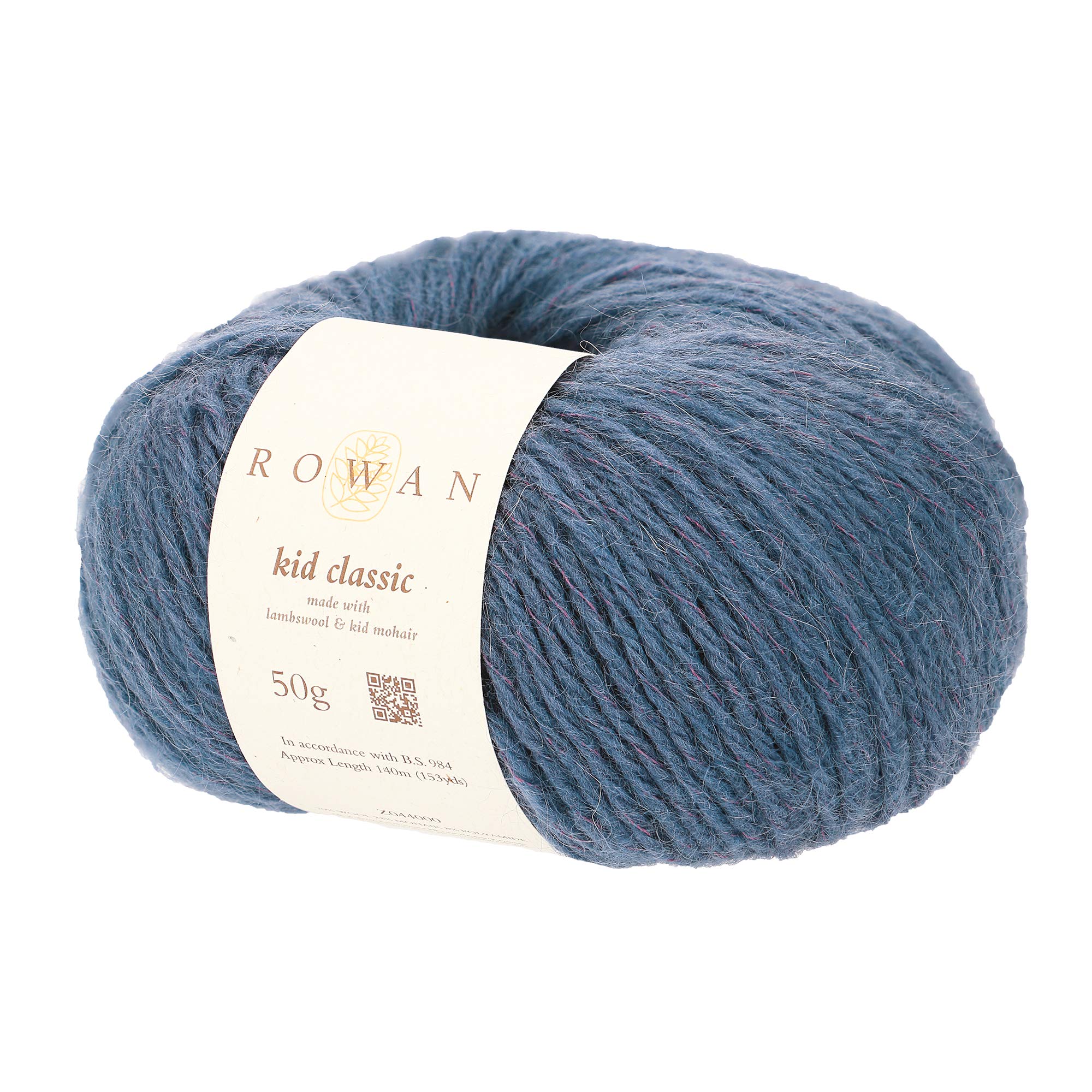 Rowan Kid Classic Petrol 70% Wool 22% Mohair 8% Polyamide Yarn - 50g