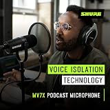 Shure MV7X XLR Dynamic Microphone for Podcasting Black Pro Quality view 5