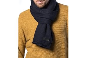 MARINO AVENUE Mio Marino Mens Premium Winter Scarf, Soft Knit Scarves