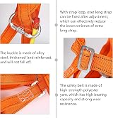 Btstil Full Body Safety Harness Kit Adjustable Belt for Aerial Work Fall view 5