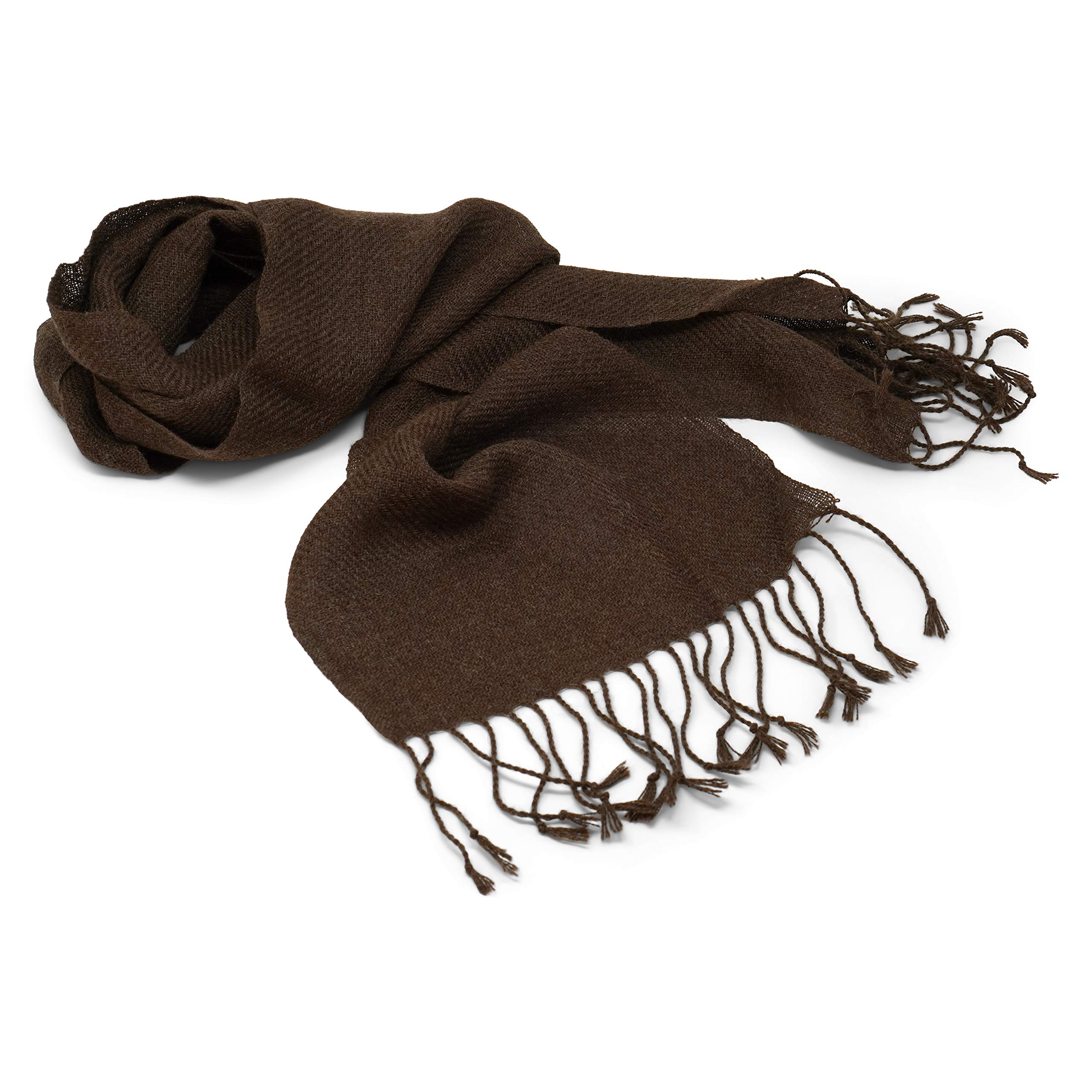 Tumia LAC Alpaca Scarf - Dark Brown