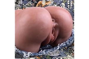 Hipgaga Sex Doll Male Masturbator Realistic Pocket Pussy Doll Adult Toys, 6 Lb Small Sex Dolls Ass Toy with Tight Pussy Anus,