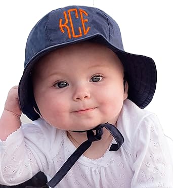 navy blue infant hat