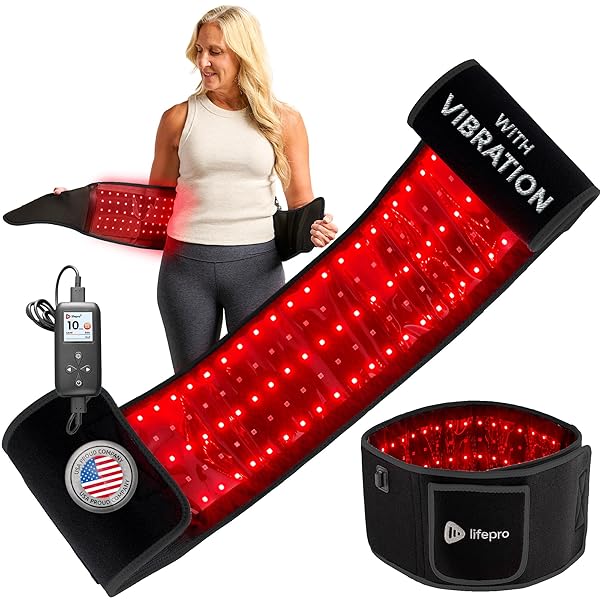 LIFEPRO RED LIGHT THERAPY BELT – ALLEVARED INFRARED...