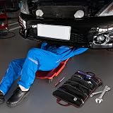 WORKPRO Tool Roll Bag 720D Multi-Purpose with 2 Detachable Pouches 6 Zipper view 7