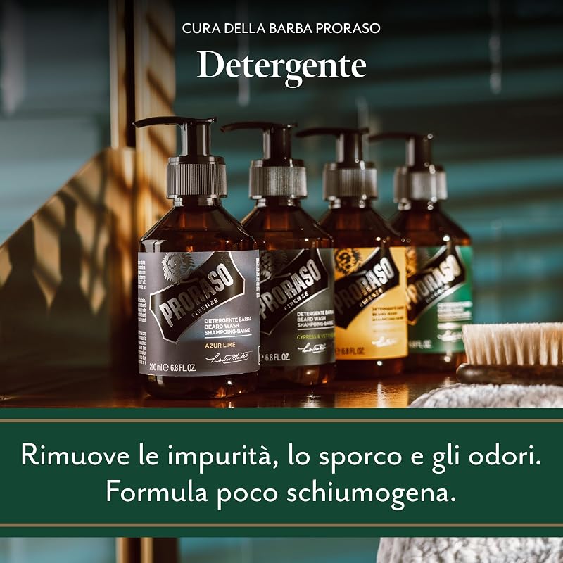 Detergente Barba Wood and Spice, 200ml