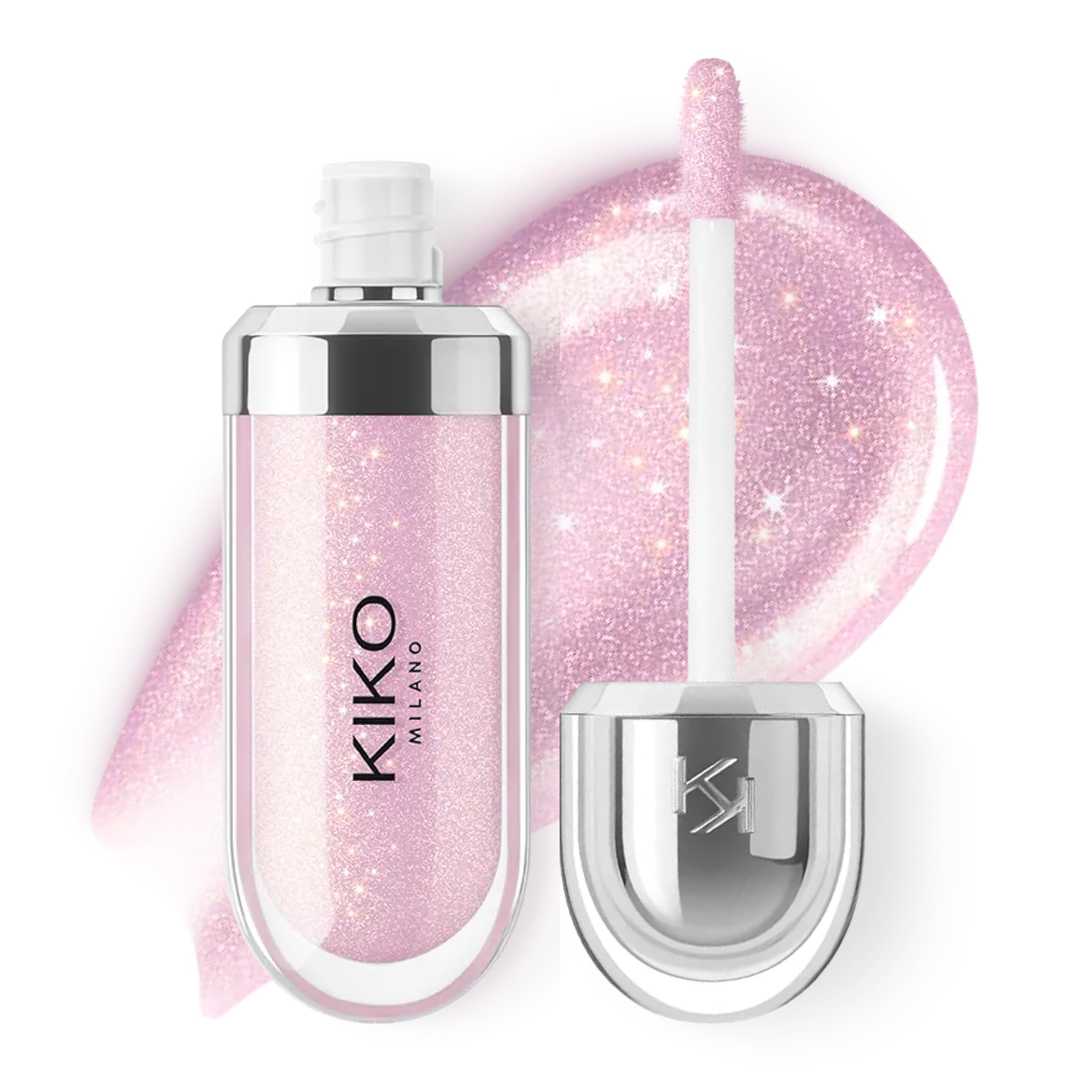 Photo 1 of KIKO Milano 3D Hydra Lip Gloss – High Shine, Hydrating, Plumping, Non-Sticky, Moisturizing Lip Makeup – 27 Pearly Lavender – 6.5ml