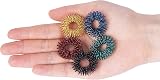 Mr. Pen Spiky Sensory Rings 10 Pack Stainless Steel Anodized Fidget Rings view 7