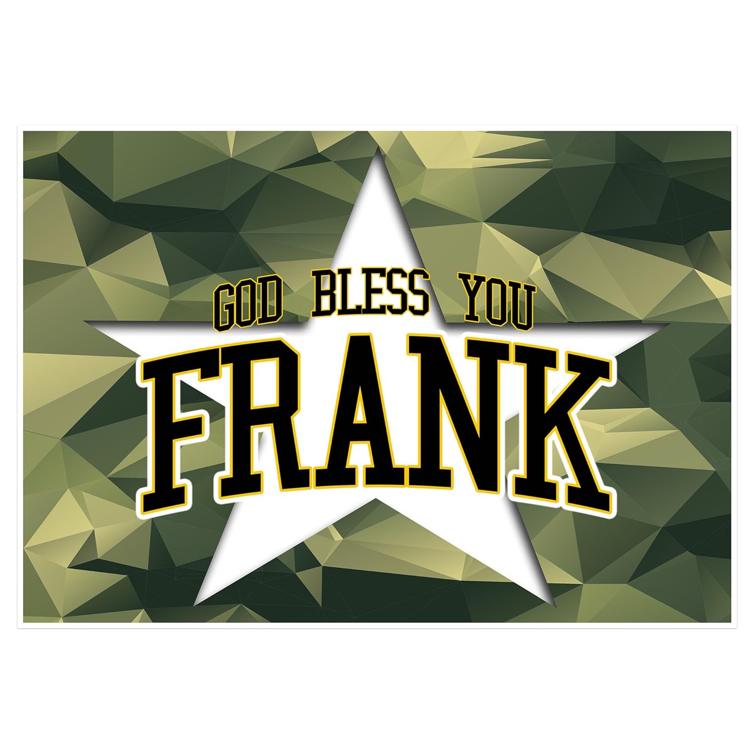 Going Away Good Luck Deployment Military Banner Handmade