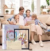 CHERRY CHEERS Family Handprint Kit Wooden Frame Non-Toxic Paints view 8