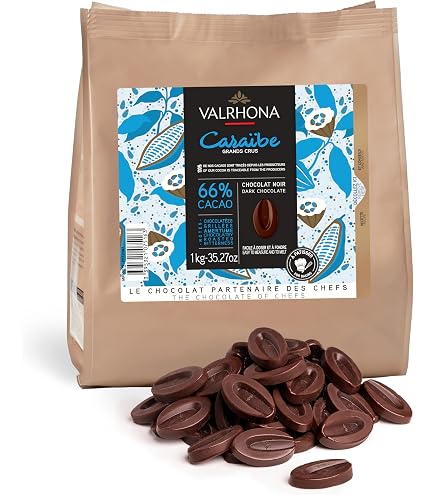 Amazon.com : Valrhona White Chocolate Couverture Ivoire 35% Cocoa
