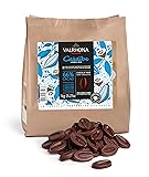 Valrhona Dark French Chocolate Discs for Baking
