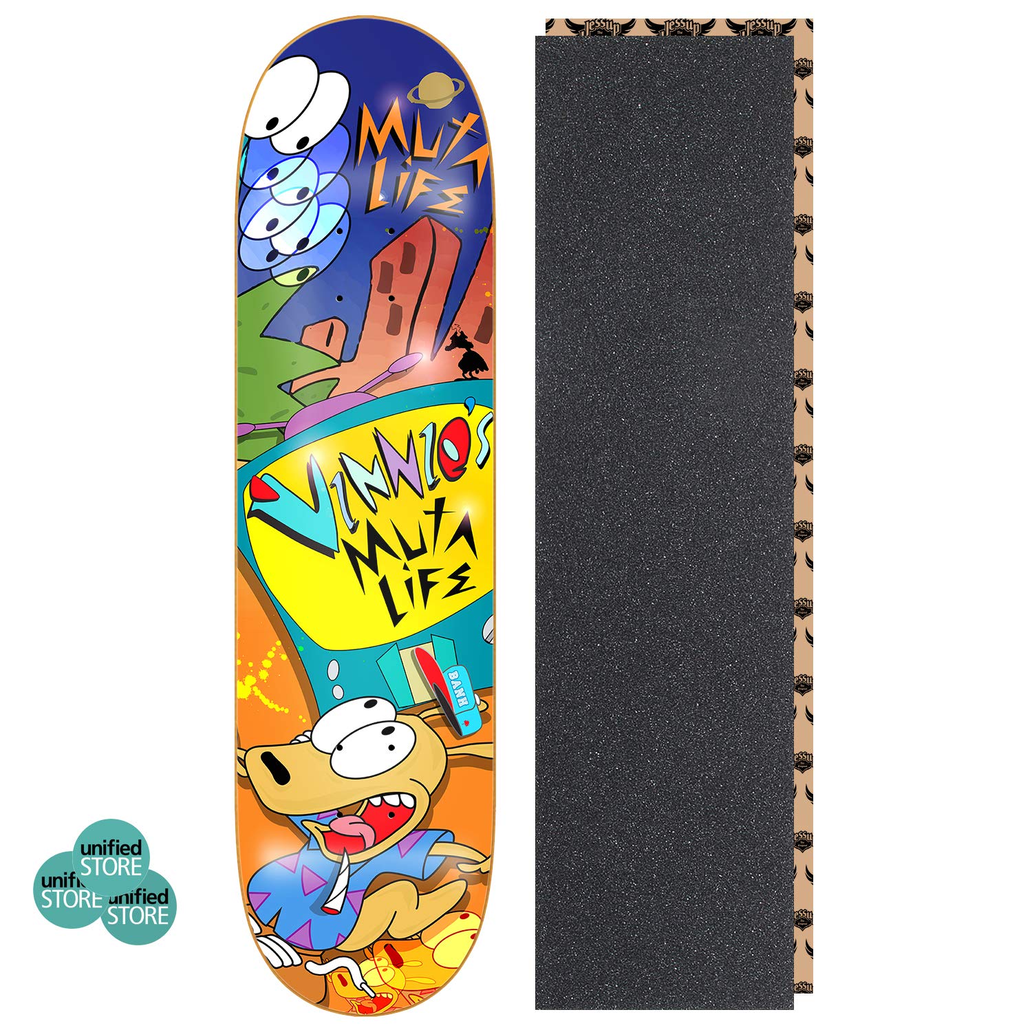 Sports Decks PowellPeralta OG Bug 01 Lime/Red Yellow Old School