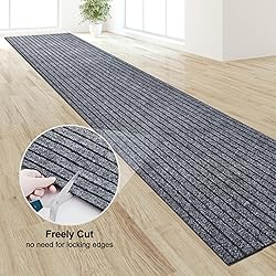 BESTVUE 4' x 51' Runner Rugs with Rubber