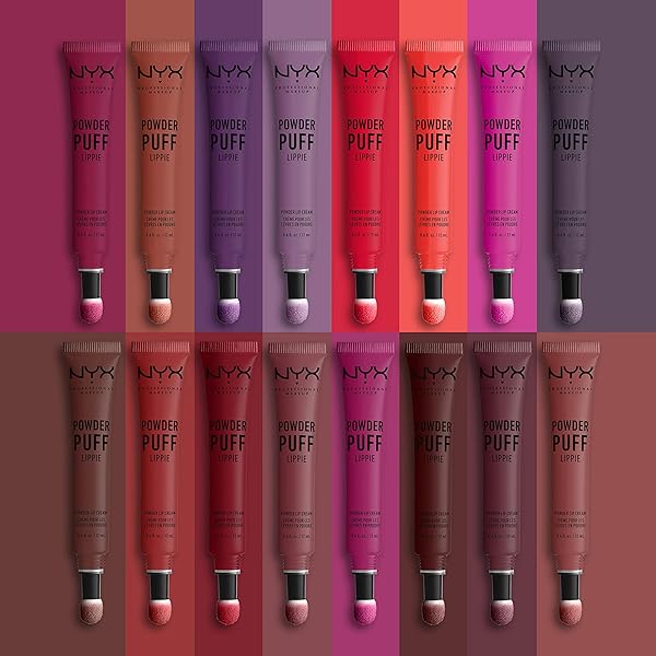 NYX PROFESSIONAL MAKEUP POWDER PUFF LIPPIE LIP CREAM, LIQUID LIPSTICK – TEENAGE DREAM (HOT PINK)