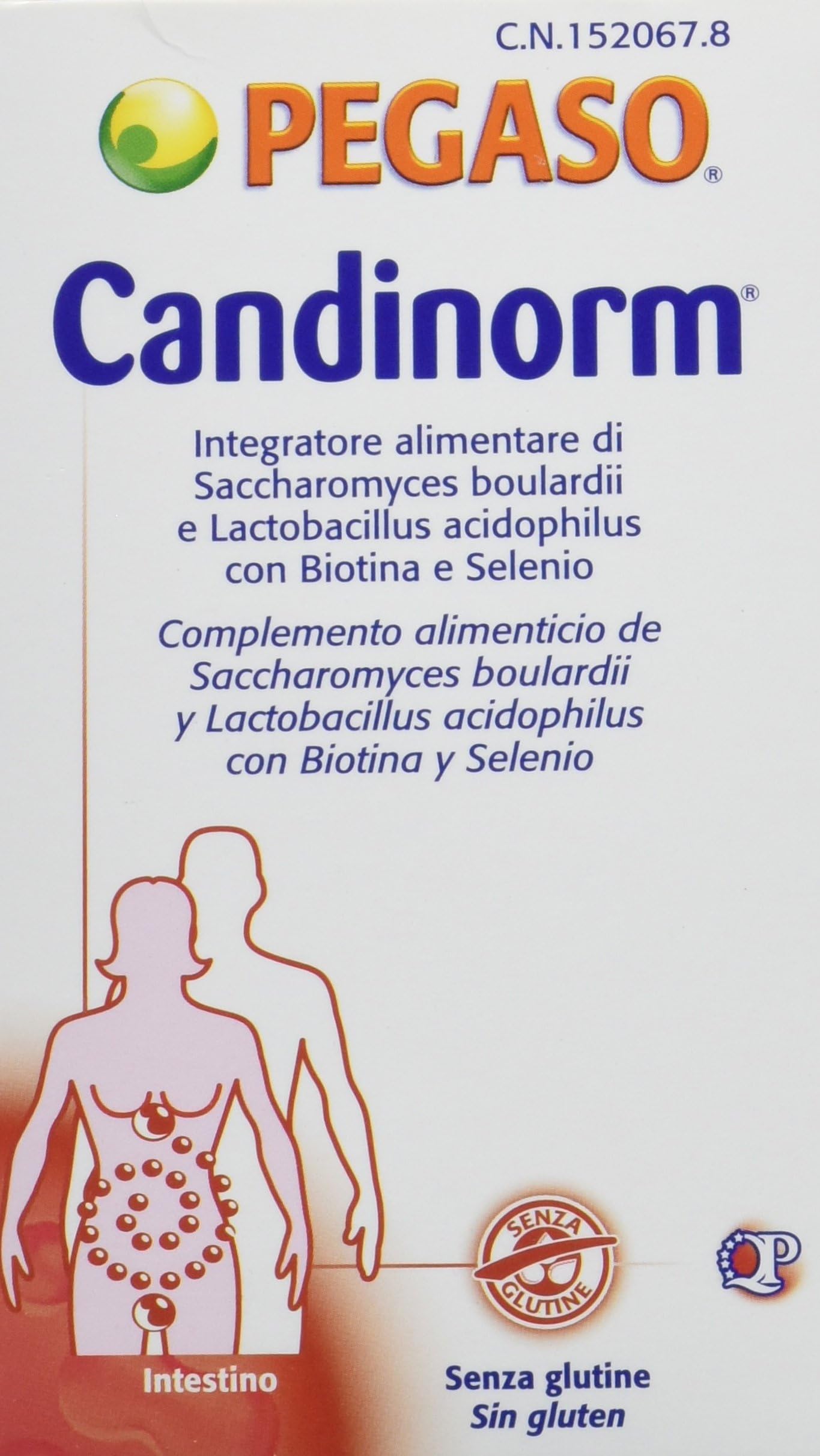 Supplement Of Bacterial Enzymes Candinorm 40 Capsule 21 G