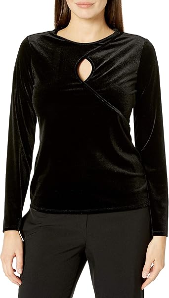vince camuto velvet top