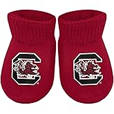 Creative Knitwear College Baby Bootie Sock - Team Logo, Multiple Colors, for Boys & Girls (Newborn - 6 Months)
