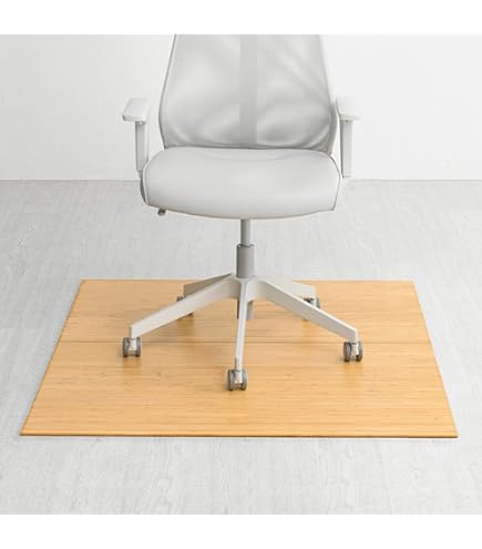 Amazon.com: Anji Mountain Office Chairmat Thickest & Sturdy Bamboo