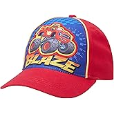 Nickelodeon Boys' Blaze and The Monster Machines Hat -Adjustable Cotton Baseball Cap (Toddler)