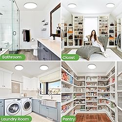 zemty LED Ceiling Light Flush Mount Super Slim 9