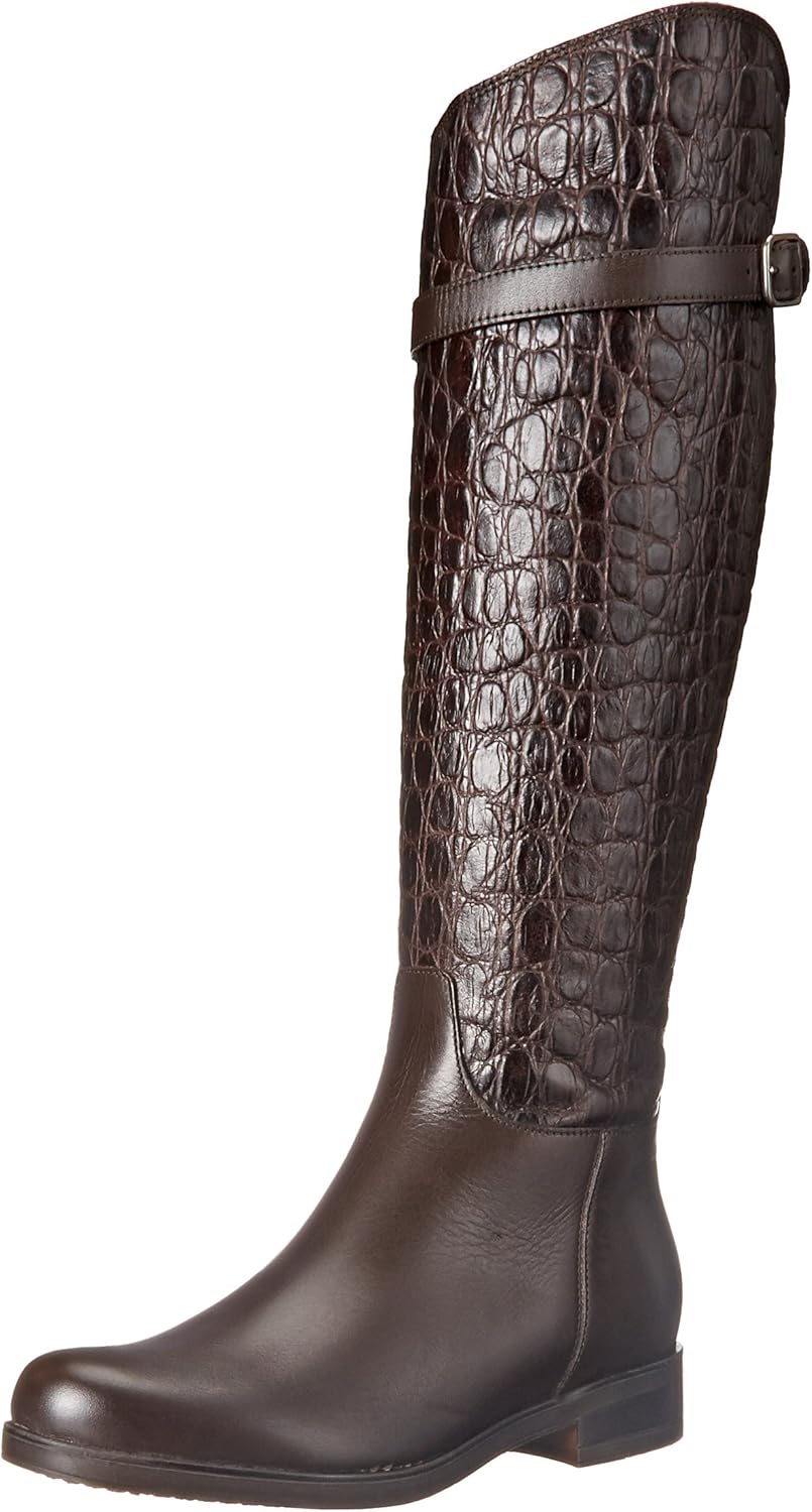 clarks slim calf boots