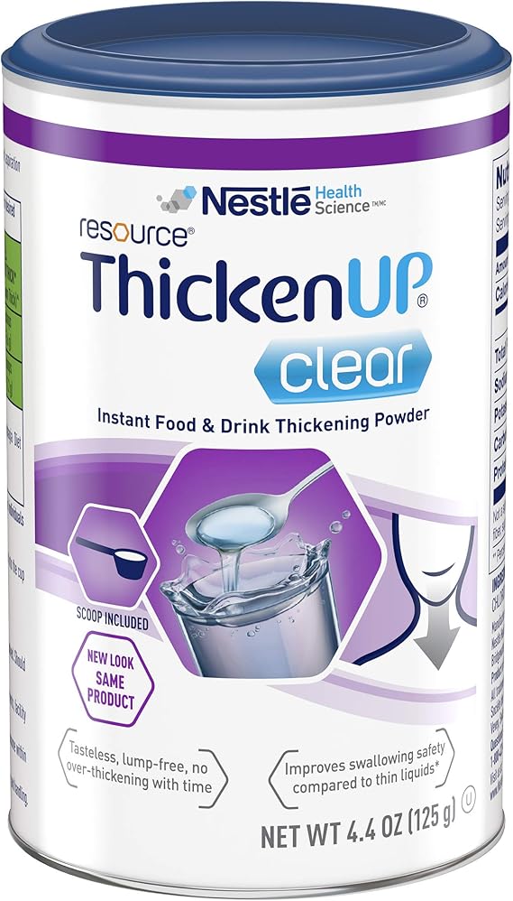 RESOURCE THICKENUP Clear, Instant Food and Drink Thickener, 125g