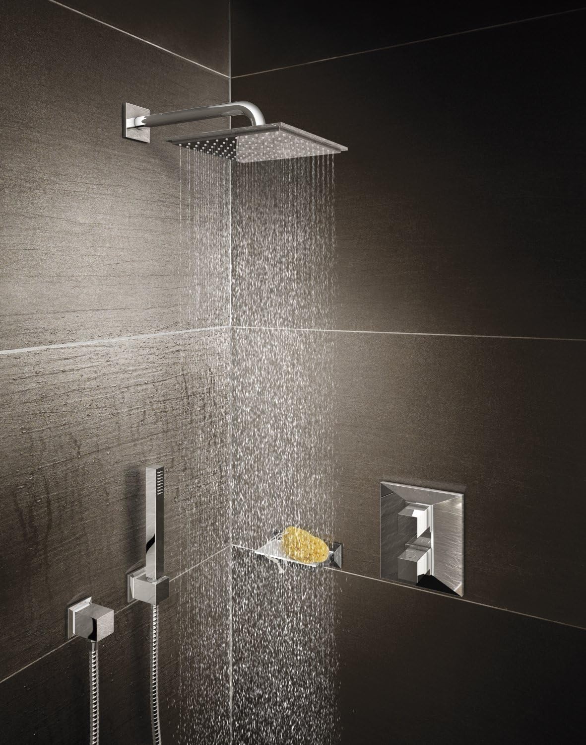 GROHE 19791000 Allure Brilliant Thermostatic Shower Mixer (without ...