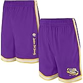 Ultra Game Men's NCAA Official Active Knit Basketball Training Shorts - Classic Fit