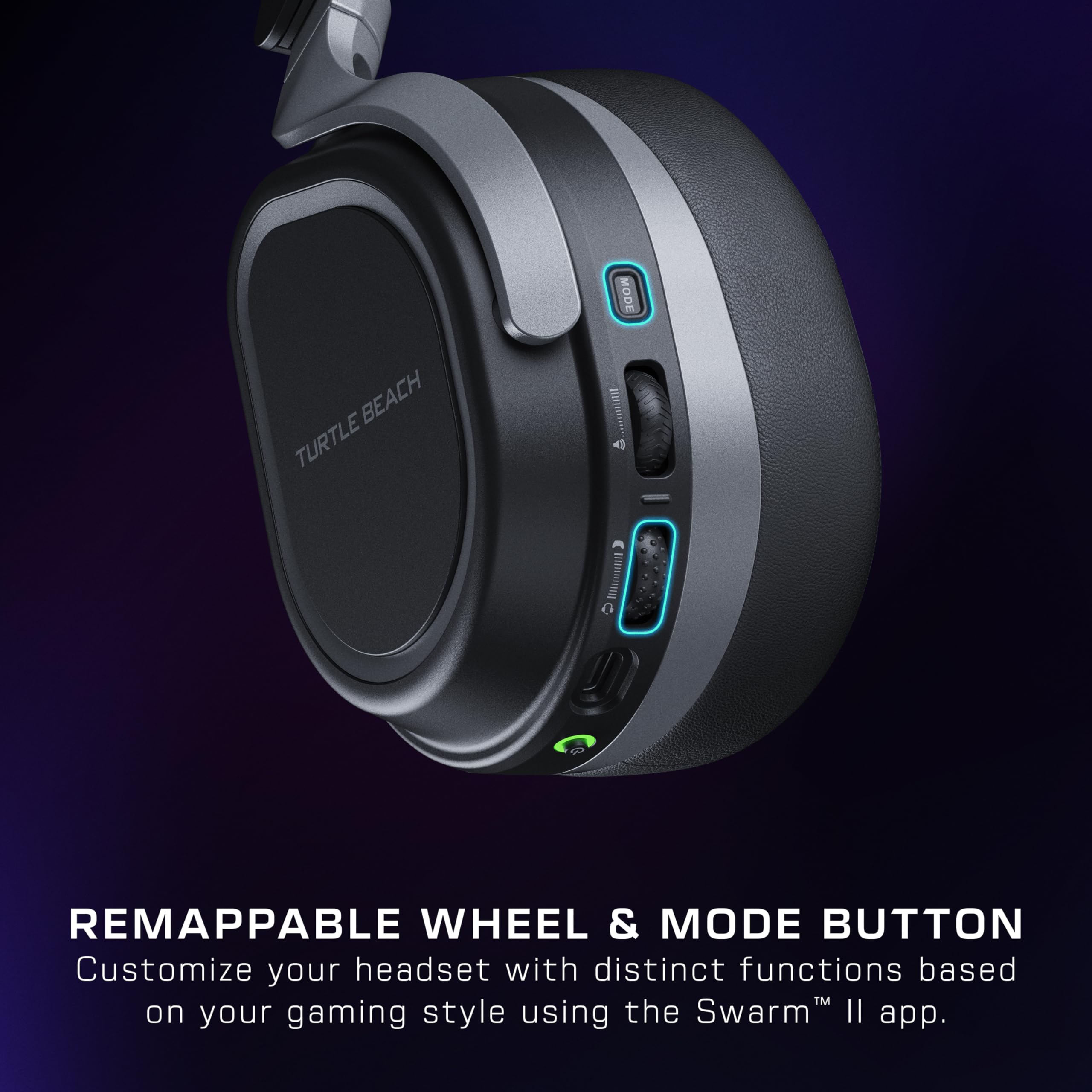 Turtle Beach Stealth 700 Kabelloses Multiplattform-Gaming-Headset für Xbox Series X|S, Xbox One, PC, PS5 und Mobilgeräte, Schwarz 9