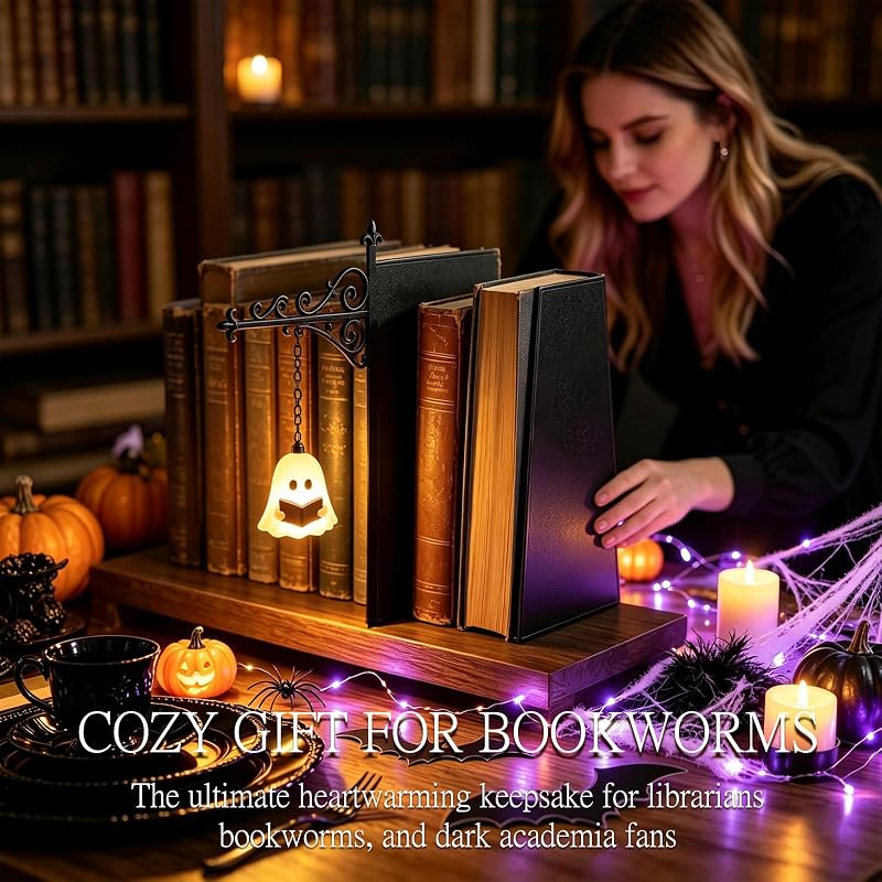 Lanterna de estante, Lâmpada de Leitura Fantasma Fofa