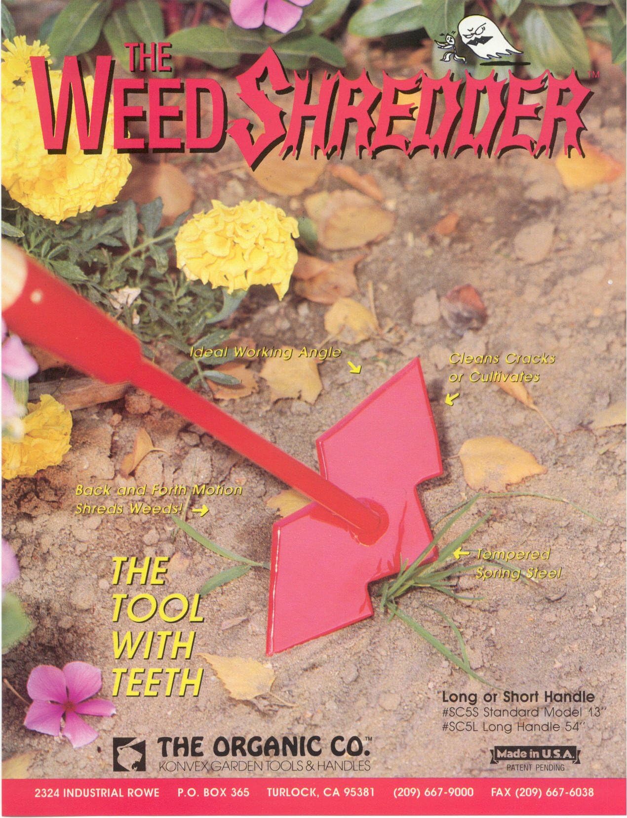 Weed Shredder Hoe