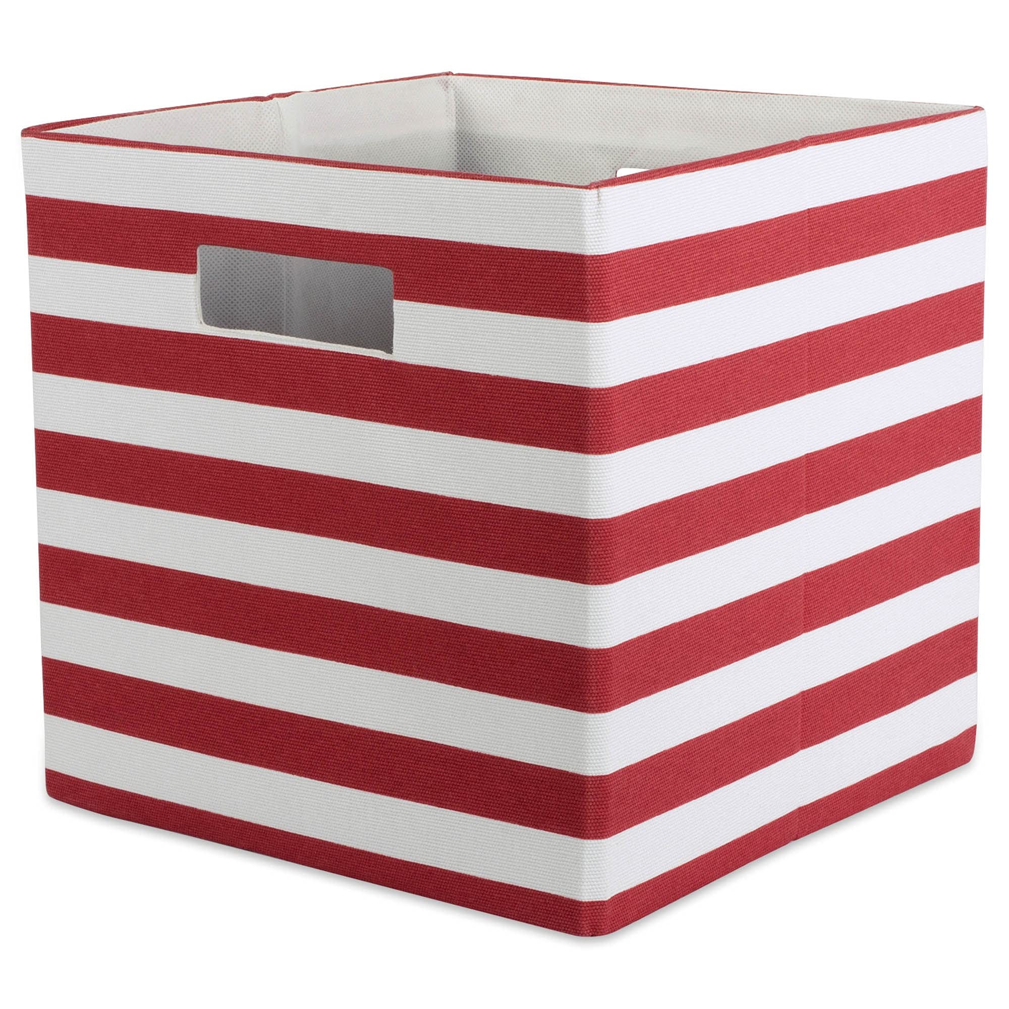 DII Stripe, 100% Polyester, Rust, 13x13x13