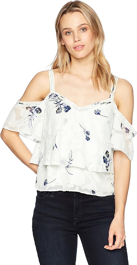 lucky brand cold shoulder top