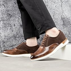 Meijiana Men Oxfords Shoes Casual Dress Shoes