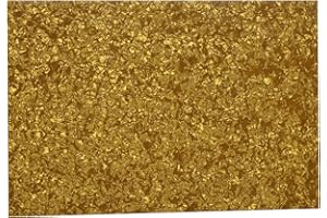 YIJUNHUI 11.6"x17" DIY Guitar Bass Pickguard Blank Material Sheet - Scratch Resistant Backplate for Strat/Tele Guitars & Jazz/P Bass (4Ply Bronze)