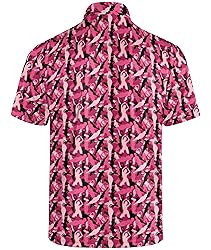 Funny Golf Shirts for Men Crazy Funny Golf Polo