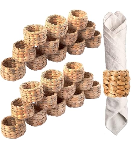 Dehaus® Salvamanteles Redondos De 30 Cm (12 Pulgadas) - Juego De 6 Manteles Individuales De