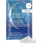 Malibu C Swim Spritz Crystals (1 Packet) - Contains Vitamin C to Eliminate Chlorine from Skin &amp; Hair Post Swim - Non-Irritating Chlorine Neutralizer for Hair + Skin