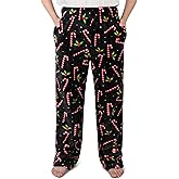 Boys Plush Pajama Pants Sleep Fleece Pj Bottoms Christmas Kids Plaid Lounge Pants with Pockets