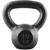 WF Athletic Supply Hammerstone Painted Cast Iron Kettlebells, Home &amp; Gym Equipment, Great for Strength Training, Full Body Workout &amp; Crossfit Training, Color &amp; Size Options Available in 10-80 Pounds
