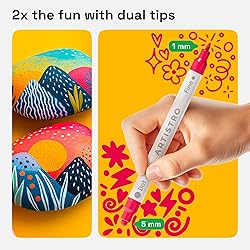 ARTISTRO Vibrant Acrylic Paint Markers for