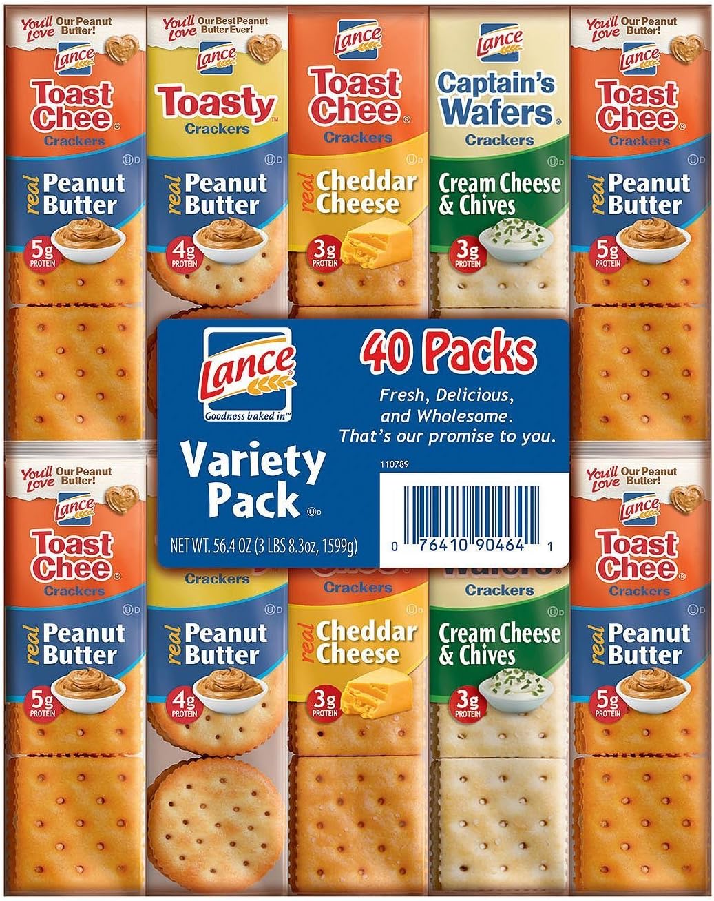 Lance Sandwich Cracker Variety Pack (40 ct.) Pricepulse
