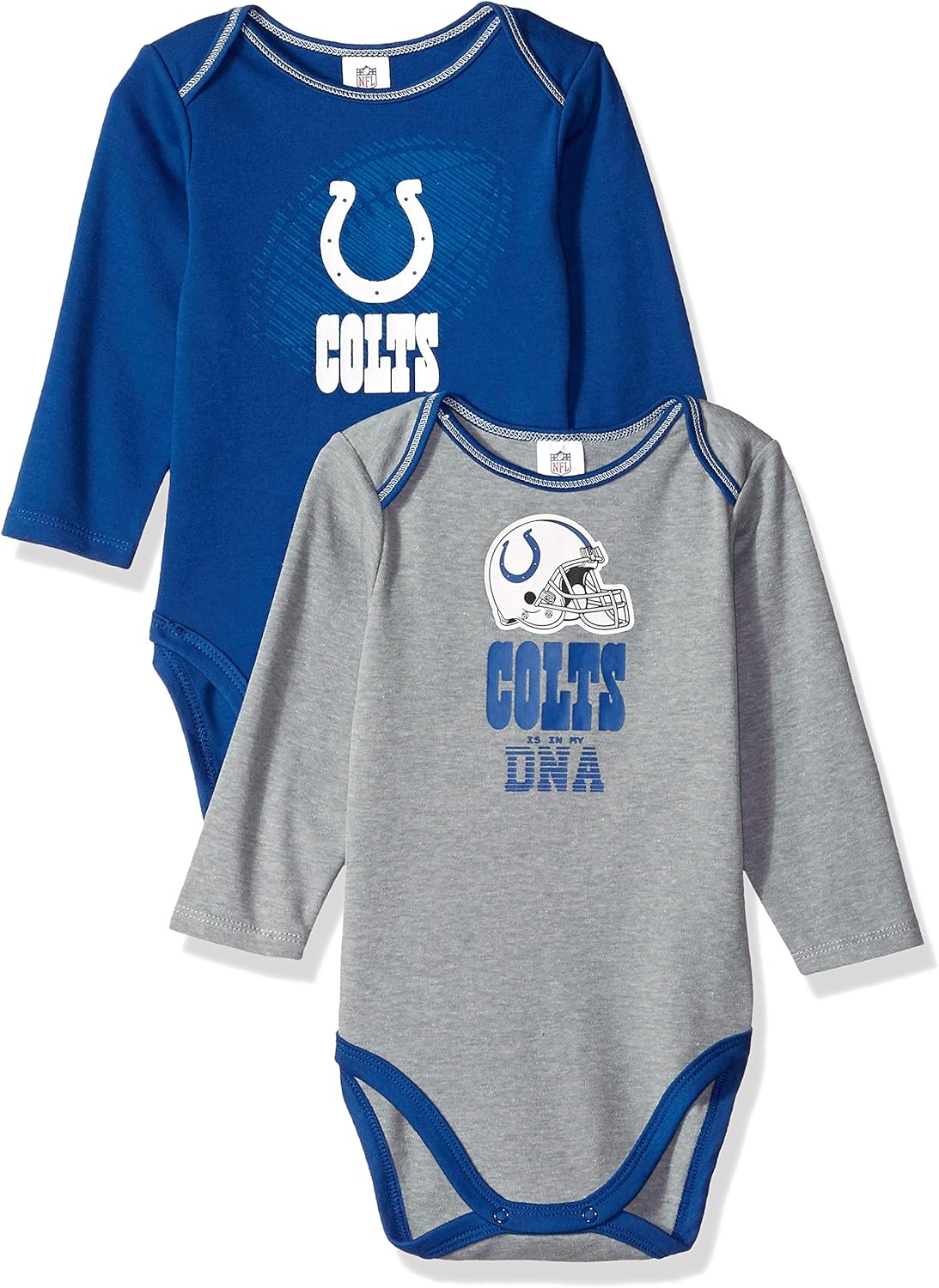 2 Pack Long sleeve Bodysuit: Clothing