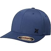 Hurley Mens Baseball Cap - Curved Brim Flexfit Ball Cap, Moisture Wicking Breathable Fitted Hat for Men