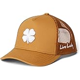 Black Clover, Unisex, Hardy 3 Adjustable Hat, Brown Hat/3D White Clover, One Size
