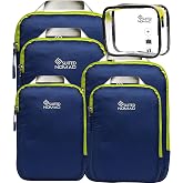 Compression Packing Cubes Set, Suitcase and Backpack Travel Organizer Bags | Ultralight and breatheable material