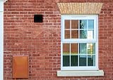 VENTS 100mm Black External Baffle Vent - Wind Sound Reducing for Extractor Fans view 2