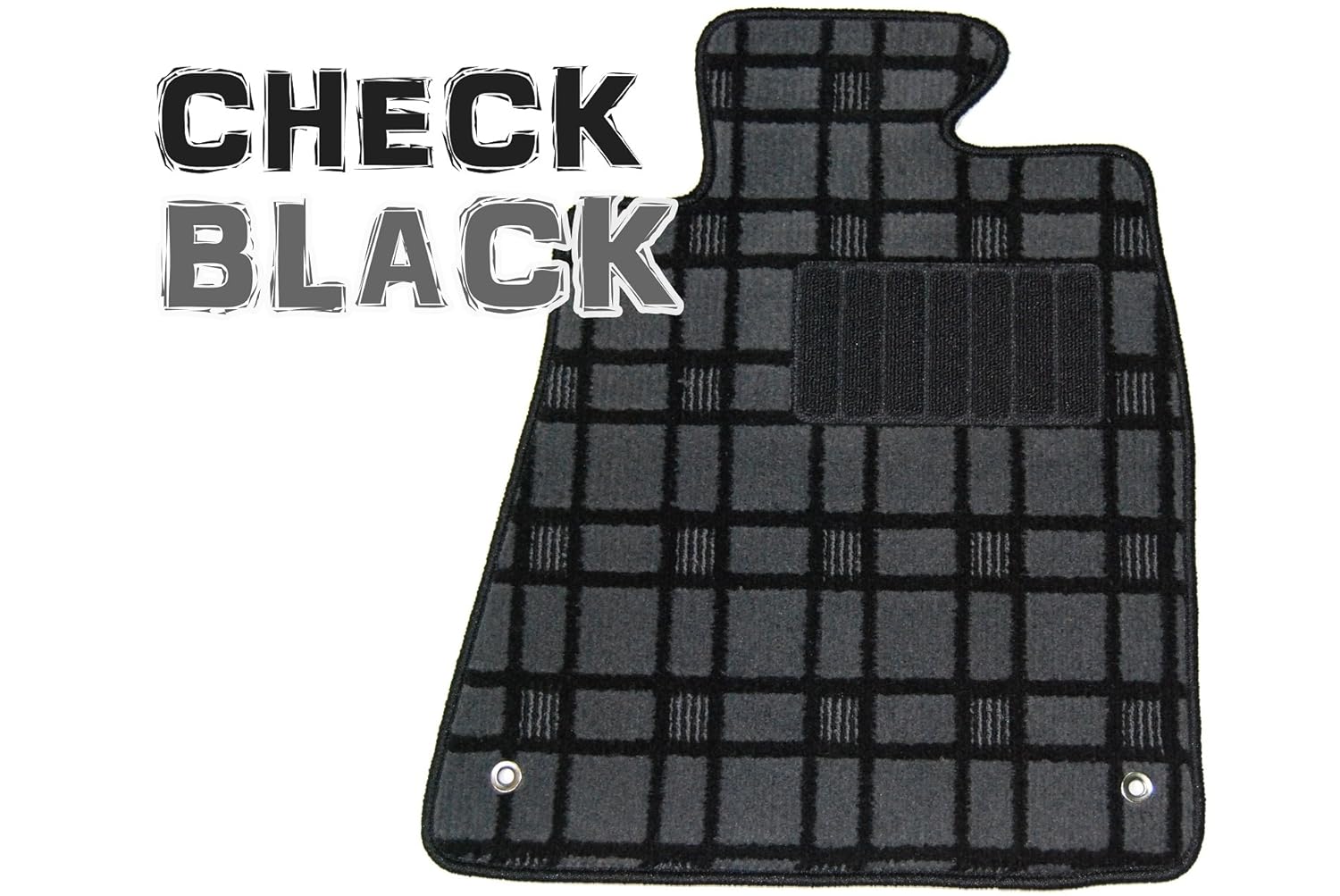 現金特価 マット製造４０年の実績 日産 セレナ E Power フロアマット１台分 １ ３列分 適合型式 ｃ２７ E Power ロングスライド車 18年3月 チェック黒 B07b7j366q 超目玉 90a3acu P1ai