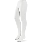 Zubii Kids, Girls thin Ribbed Cotton tights, Comfy, Soft Flat Tights Made from Breathable cotton| Great Tights For Uniform,
